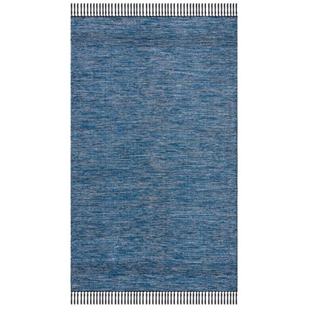 Safavieh 6 x 6 ft. Montauk Contemporary Round Rug, Blue & Black MTK620M-6R